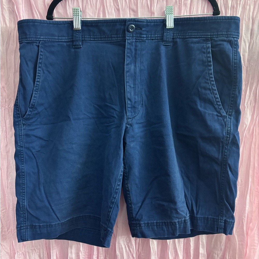 St. John's Bay Navy Flat Front Shorts